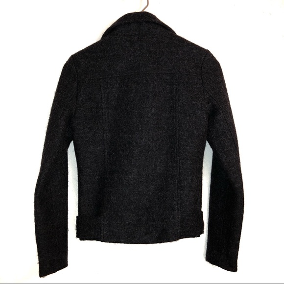 Signature 8 Wool Motto Jacket Charcoal Gray Size S - Picture 2 of 5